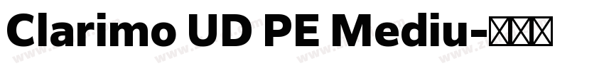 Clarimo UD PE Mediu字体转换